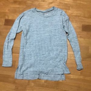 American Eagle Blue Long Sleeve Tee